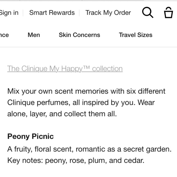 New Clinique My Happy Peony Picinic Fragrance 15 ml bottle Floral Feminine Scent - Picture 8 of 14